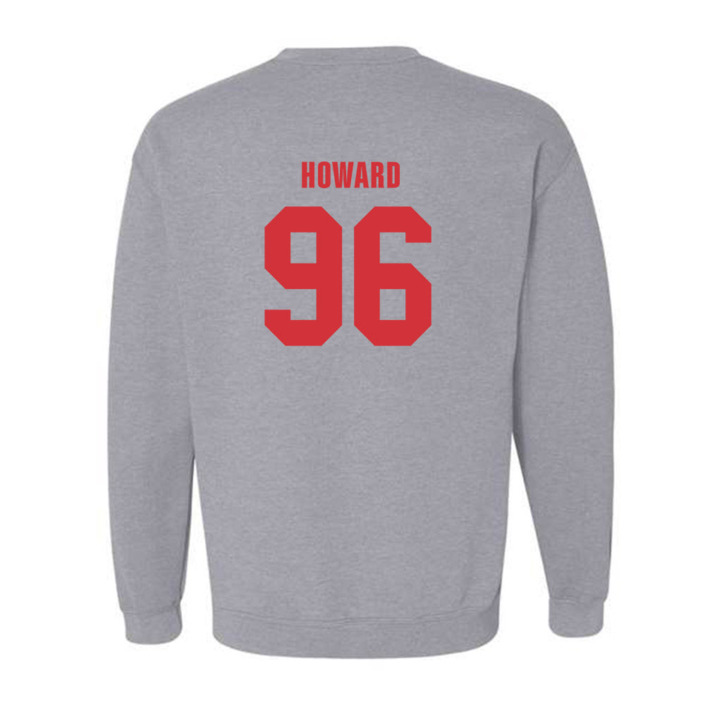 Louisiana - NCAA Football : Chase Howard - Classic Shersey Crewneck Sweatshirt-1