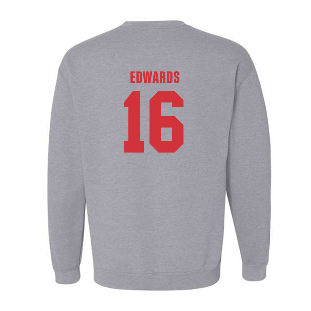 Louisiana - NCAA Football : kailep Edwards - Classic Shersey Crewneck Sweatshirt