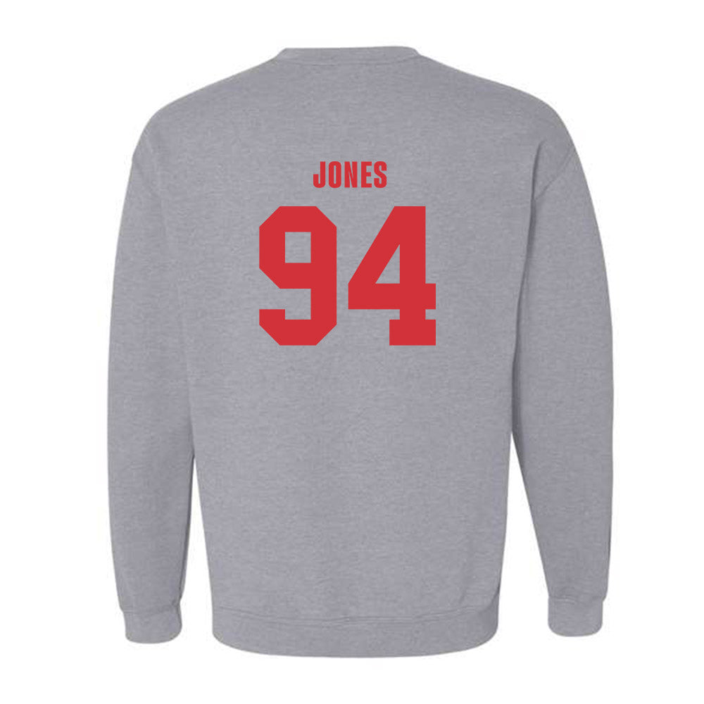Louisiana - NCAA Football : Timahj Jones - Classic Shersey Crewneck Sweatshirt-1