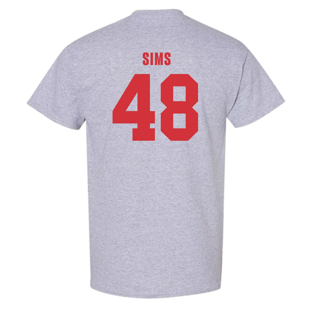Louisiana - NCAA Football : Hunter Sims - Classic Shersey T-Shirt-1
