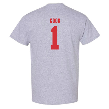 Louisiana - NCAA Men's Basketball : Zeke Cook - Classic Shersey T-Shirt-1