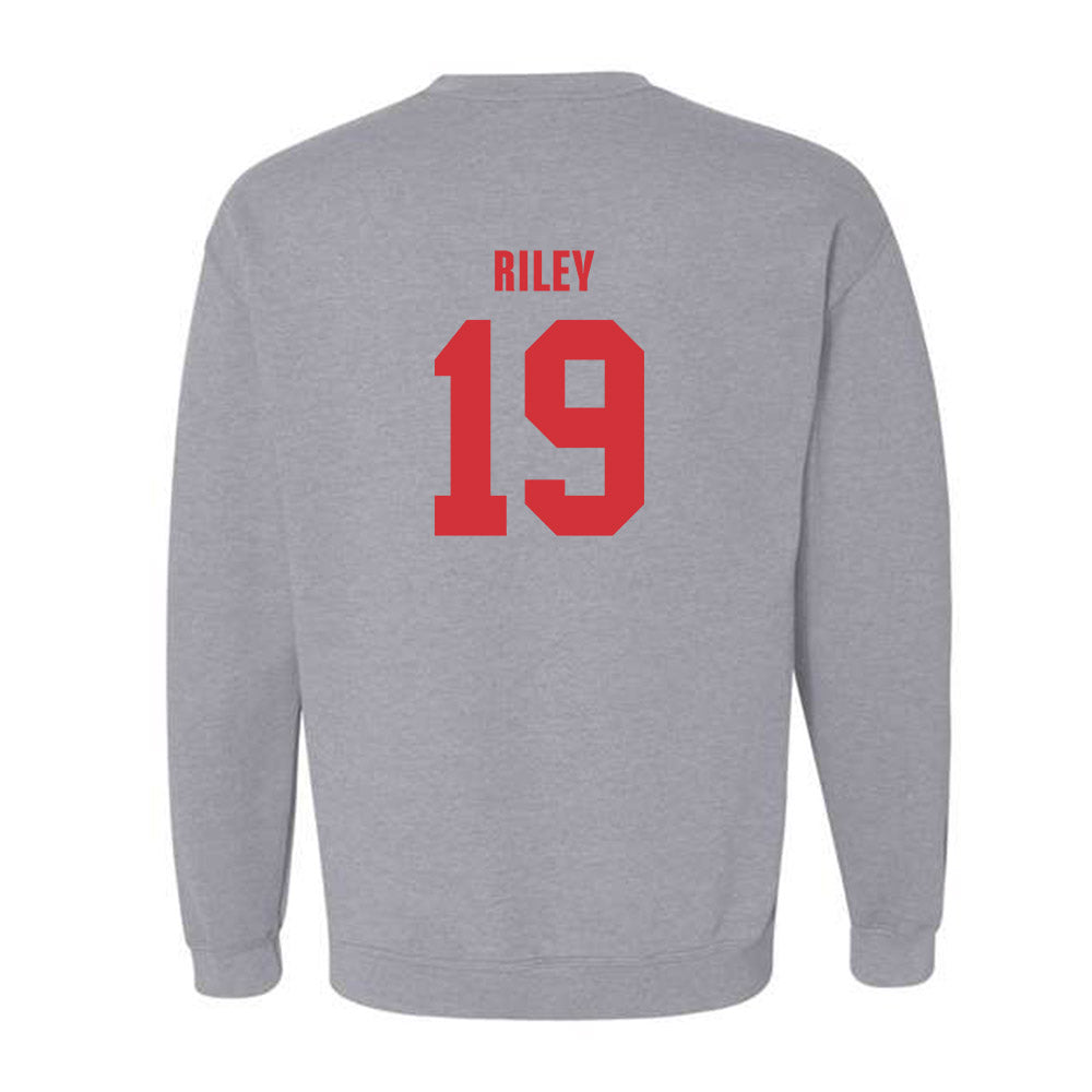 Louisiana - NCAA Football : Cameron Riley - Classic Shersey Crewneck Sweatshirt-1