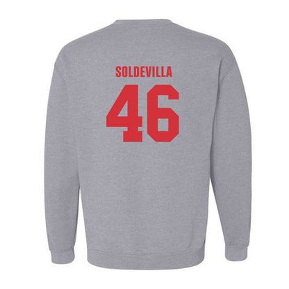 Louisiana - NCAA Football : Emiliano Soldevilla - Classic Shersey Crewneck Sweatshirt