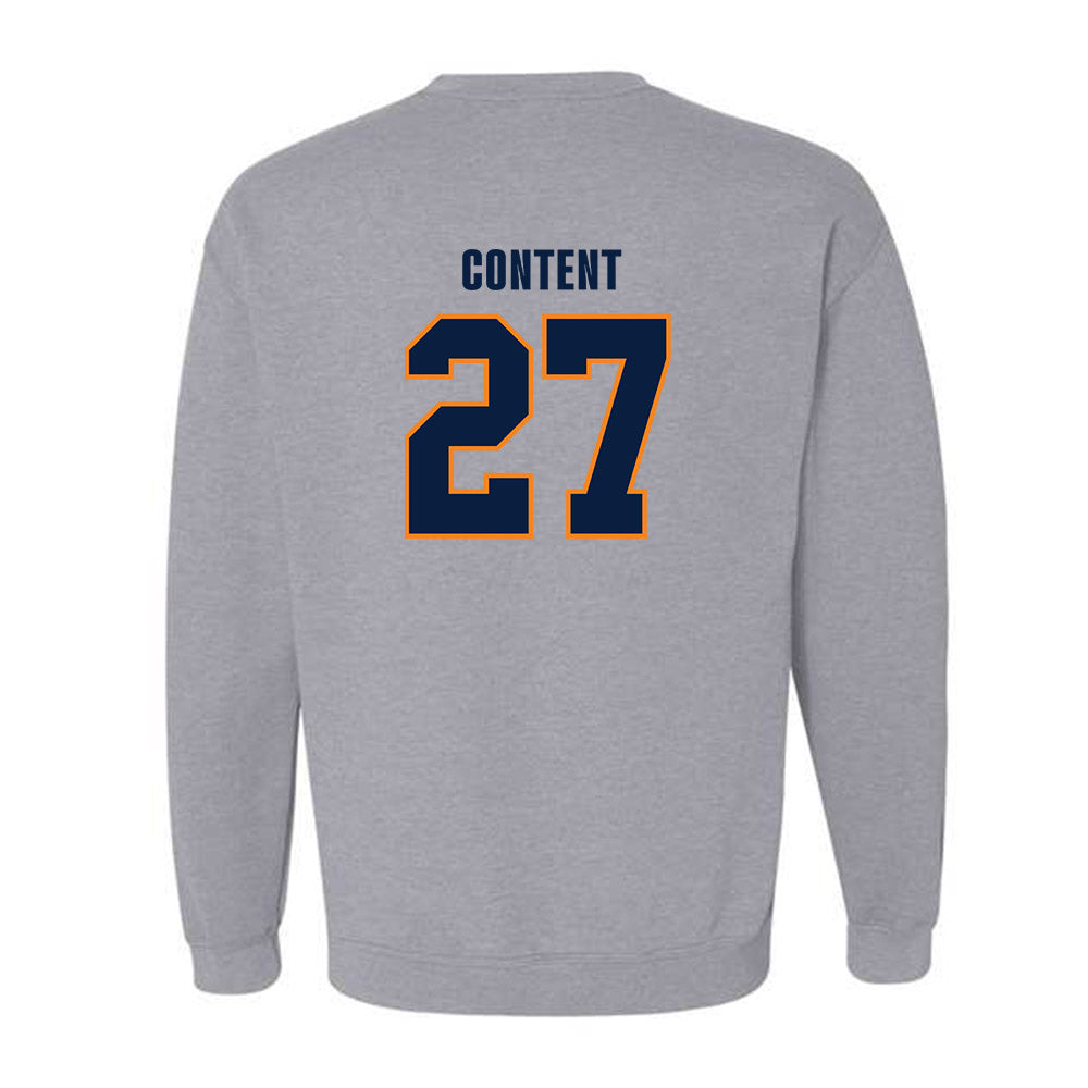 UTEP - NCAA Football : Justin Content - Crewneck Sweatshirt