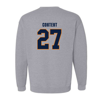 UTEP - NCAA Football : Justin Content - Crewneck Sweatshirt