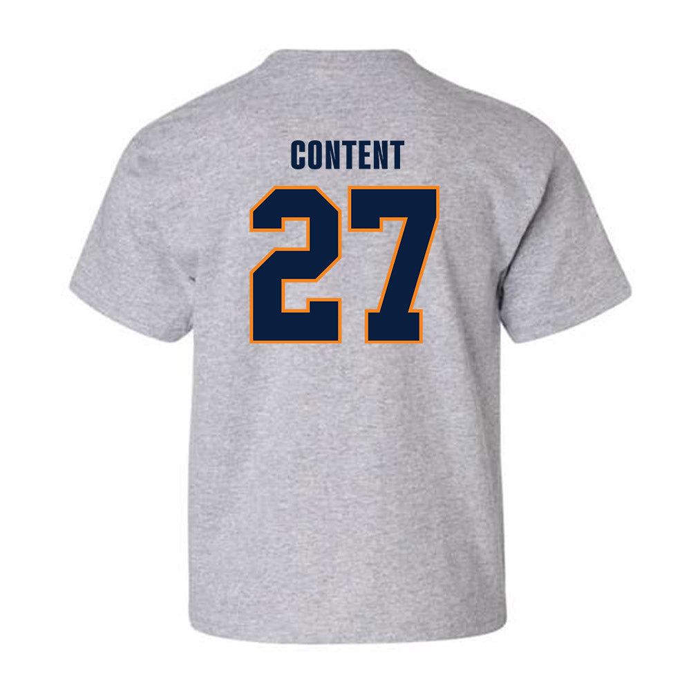 UTEP - NCAA Football : Justin Content - Youth T-Shirt