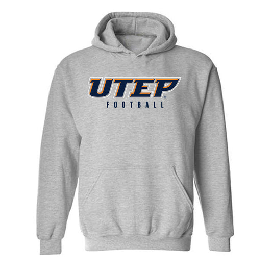 UTEP - NCAA Football : James Williams - Classic Shersey Hooded Sweatshirt-0