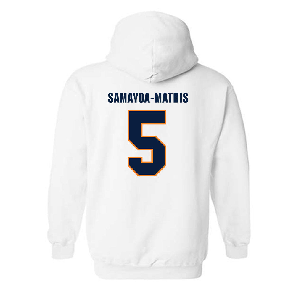 UTEP - NCAA Women's Basketball : Heaven Samayoa-Mathis - Classic Shersey Hooded Sweatshirt-1