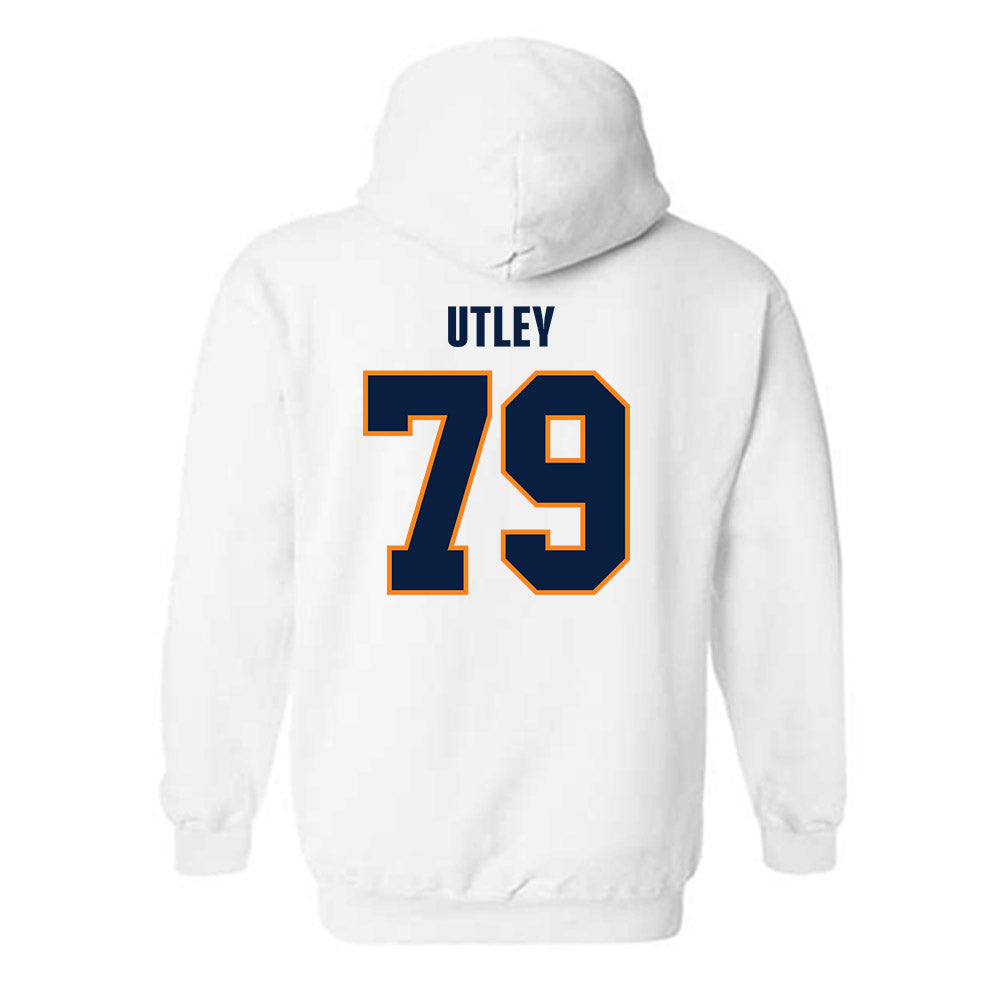 UTEP - NCAA Football : Jake Utley - Classic Shersey Hooded Sweatshirt