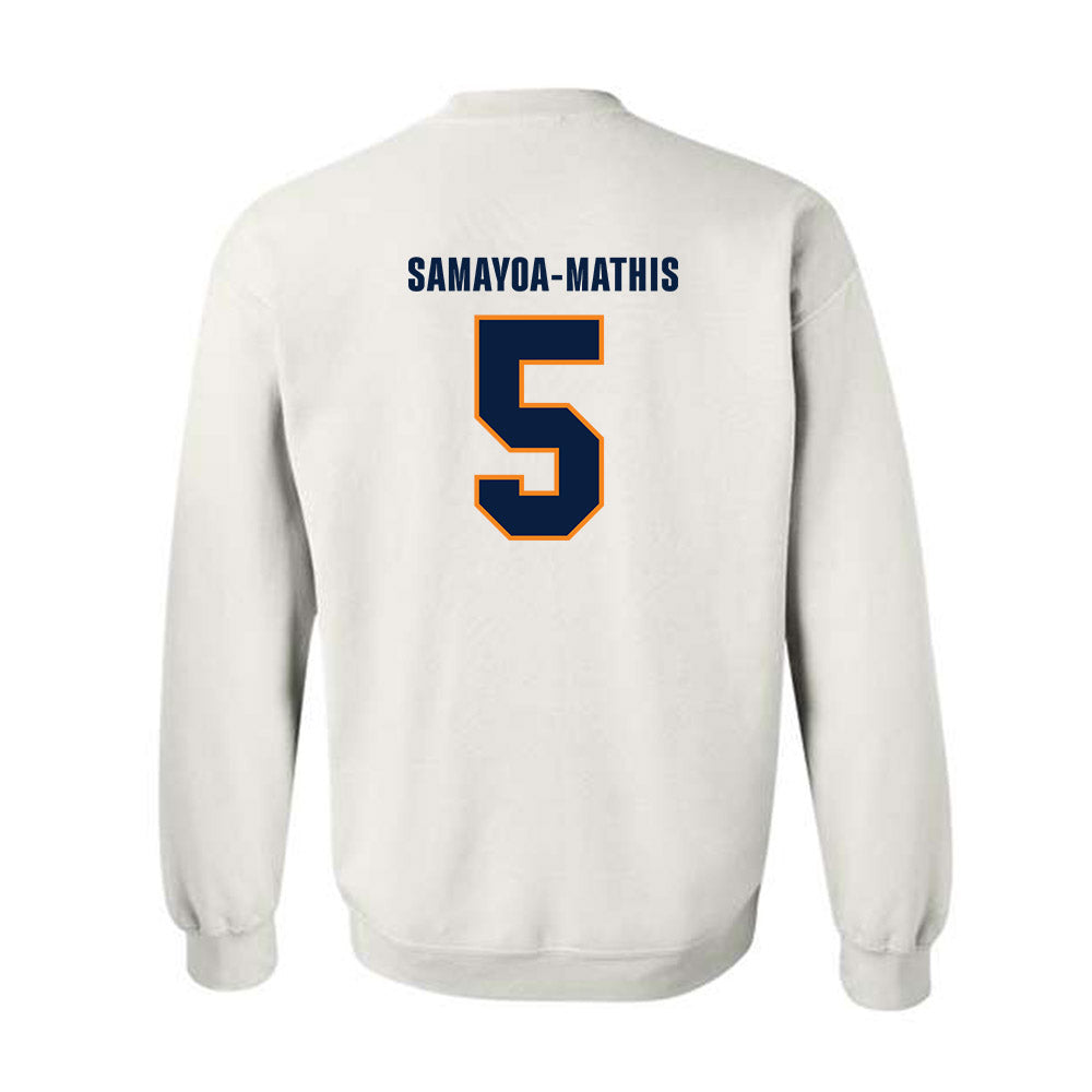 UTEP - NCAA Women's Basketball : Heaven Samayoa-Mathis - Classic Shersey Crewneck Sweatshirt-1