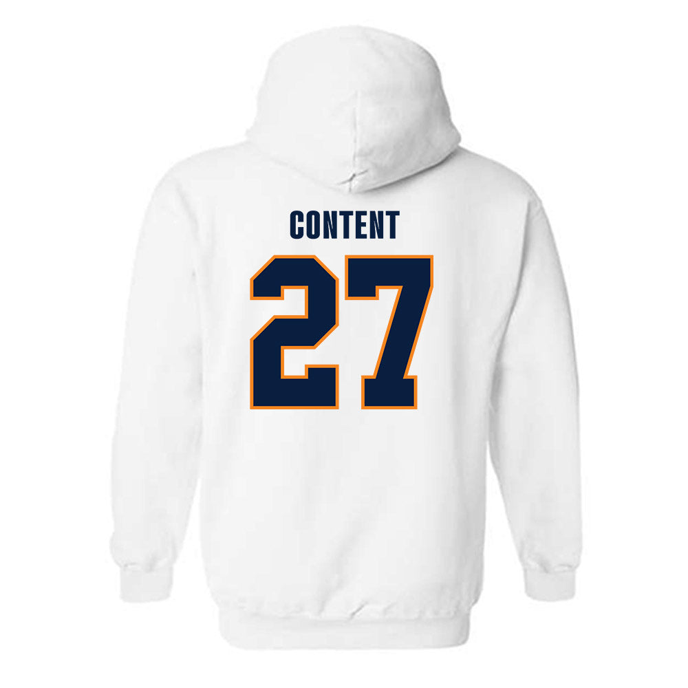 UTEP - NCAA Football : Justin Content - Classic Shersey Hooded Sweatshirt