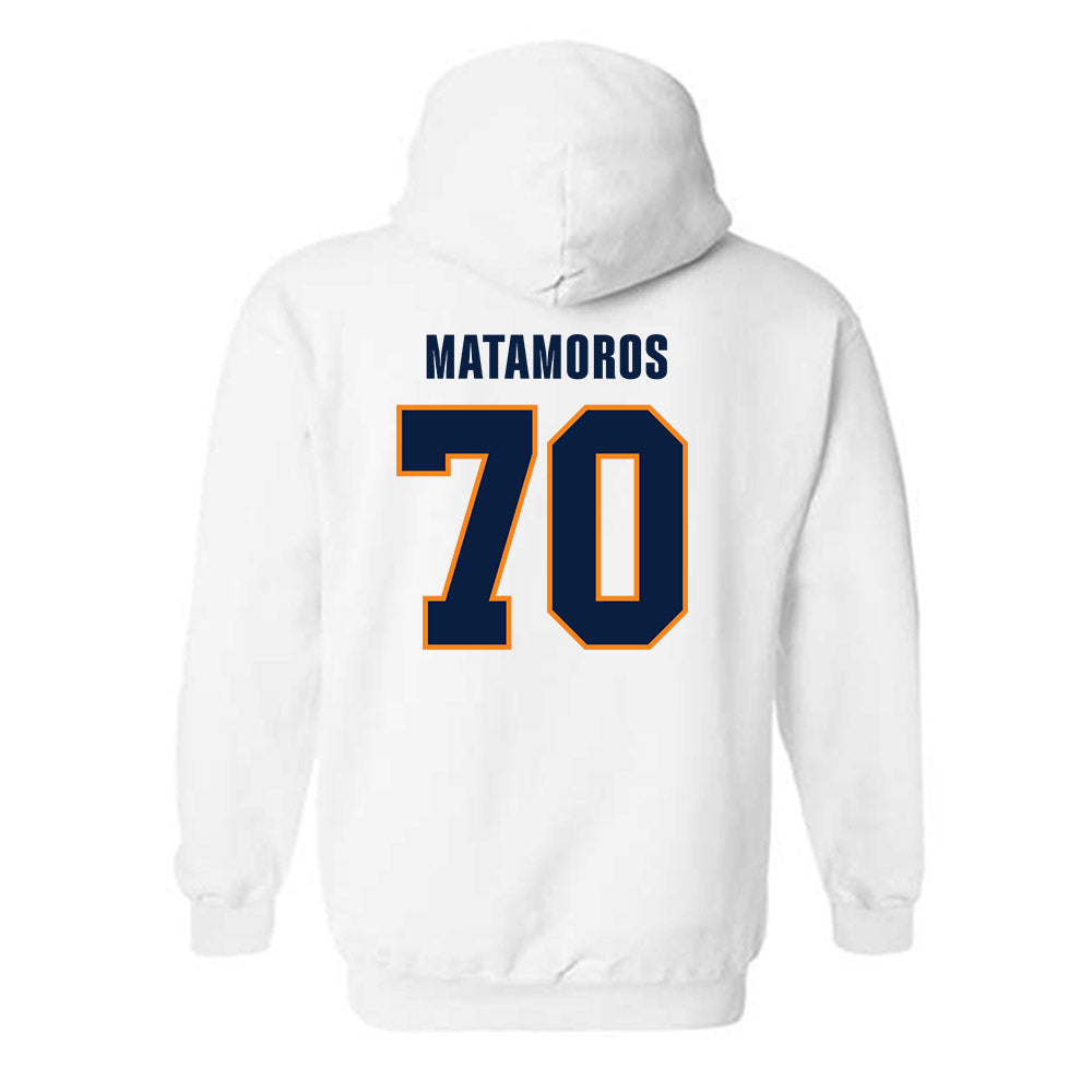 UTEP - NCAA Football : Luka Matamoros - Classic Shersey Hooded Sweatshirt