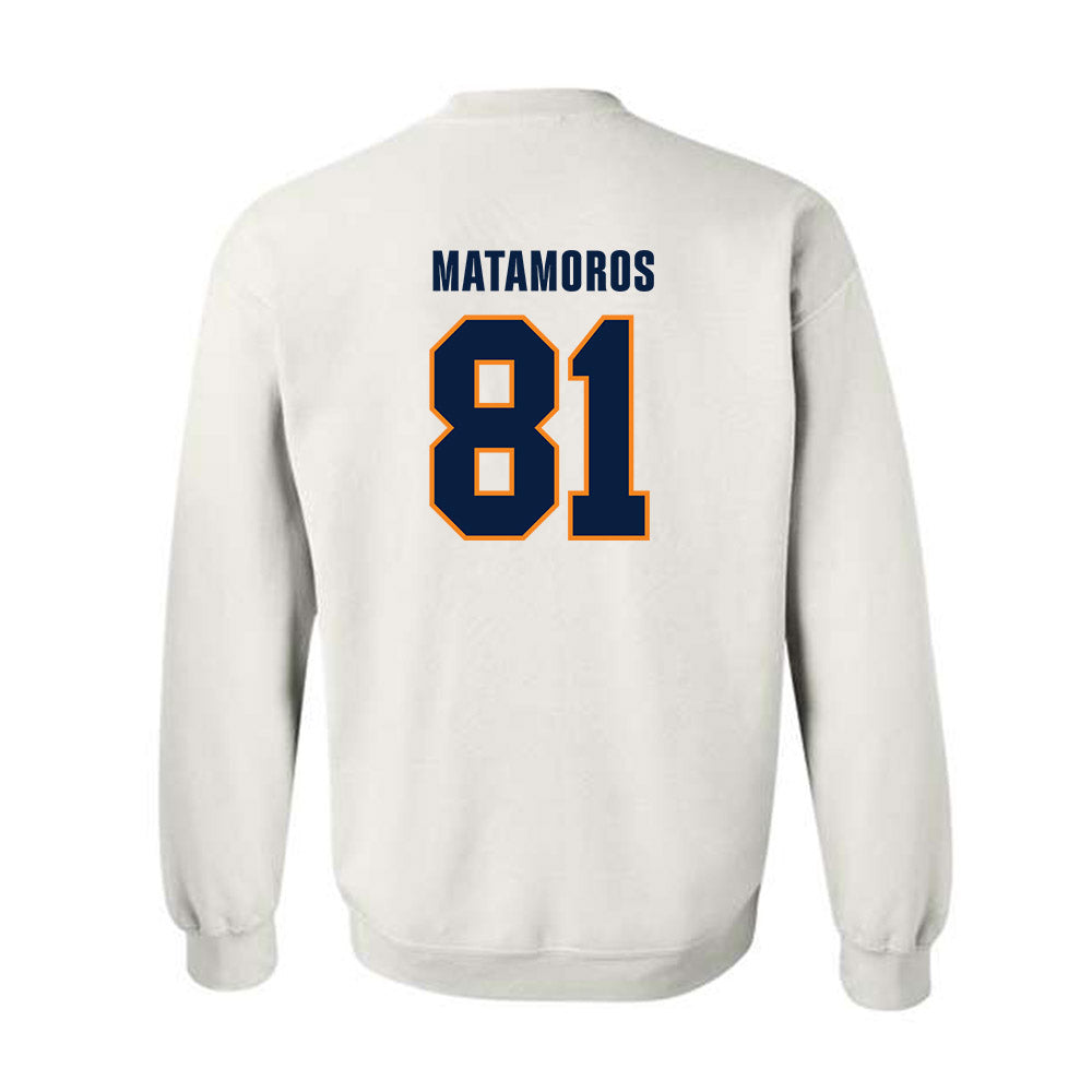 UTEP - NCAA Football : Luka Matamoros - Classic Shersey Crewneck Sweatshirt-1
