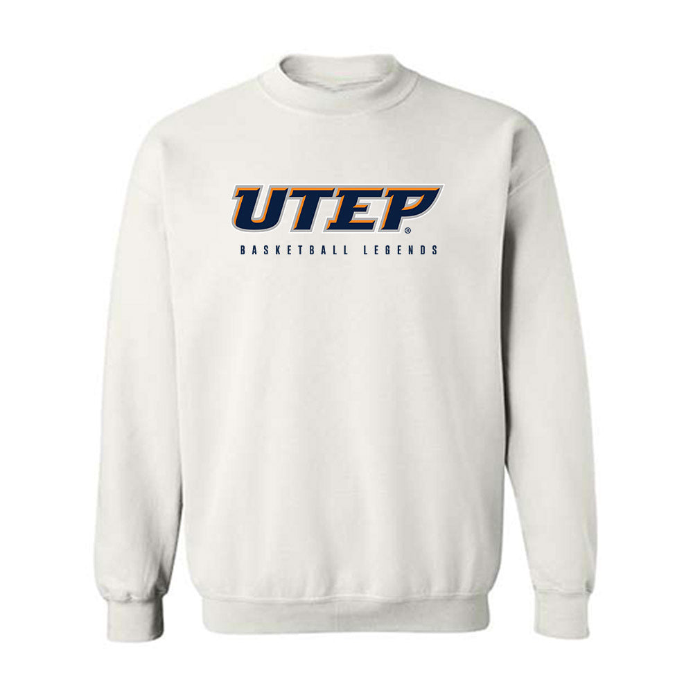 UTEP - Men's Basketball Legends : Stefon Jackson - Classic Shersey Crewneck Sweatshirt-0