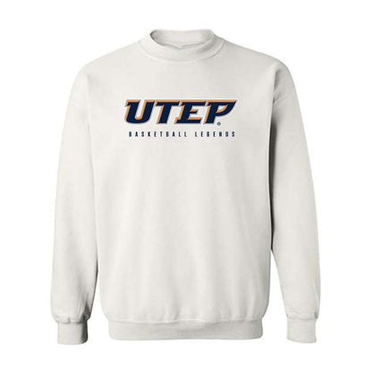 UTEP - Men's Basketball Legends : Stefon Jackson - Classic Shersey Crewneck Sweatshirt-0