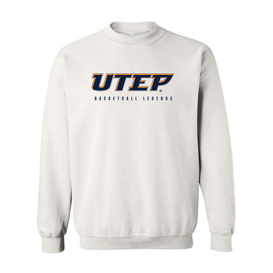 UTEP - Men's Basketball Legends : Stefon Jackson - Classic Shersey Crewneck Sweatshirt-0