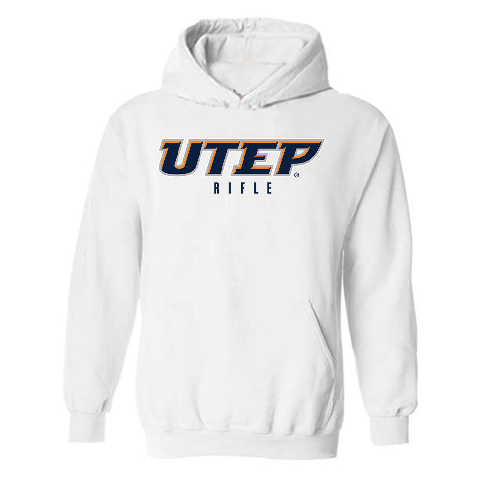 UTEP - NCAA Rifle : Kameron Wells - Classic Shersey Hooded Sweatshirt-0