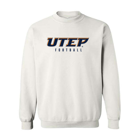 UTEP - NCAA Football : Toric Goins Jr - Classic Shersey Crewneck Sweatshirt-0