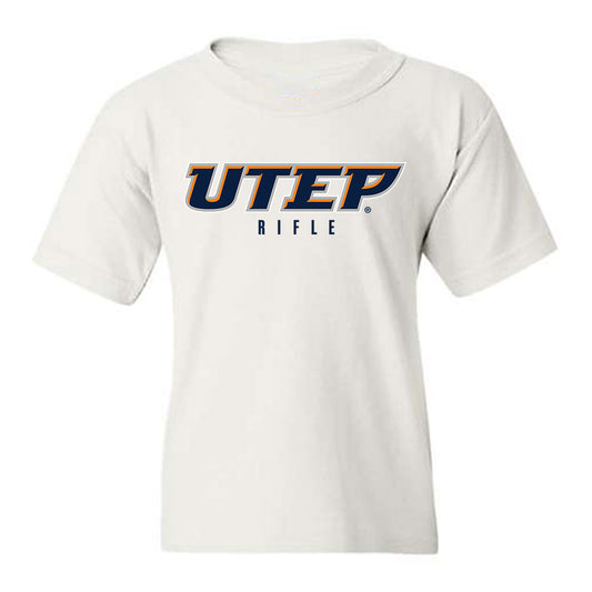 UTEP - NCAA Rifle : Carlee Valenta - Classic Shersey Youth T-Shirt-0