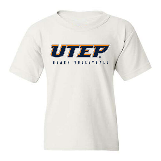 UTEP - NCAA Beach Volleyball : Audriana Spielman - Classic Shersey Youth T-Shirt-0