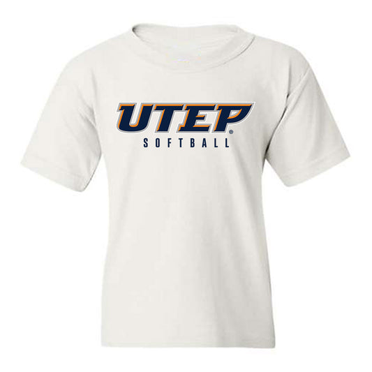 UTEP - NCAA Softball : Hannah Jones - Classic Shersey Youth T-Shirt-0