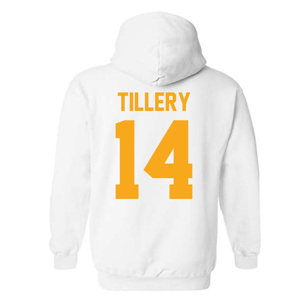 VCU - NCAA Men's Basketball : Jordan Tillery - Classic Shersey Hooded Sweatshirt-1