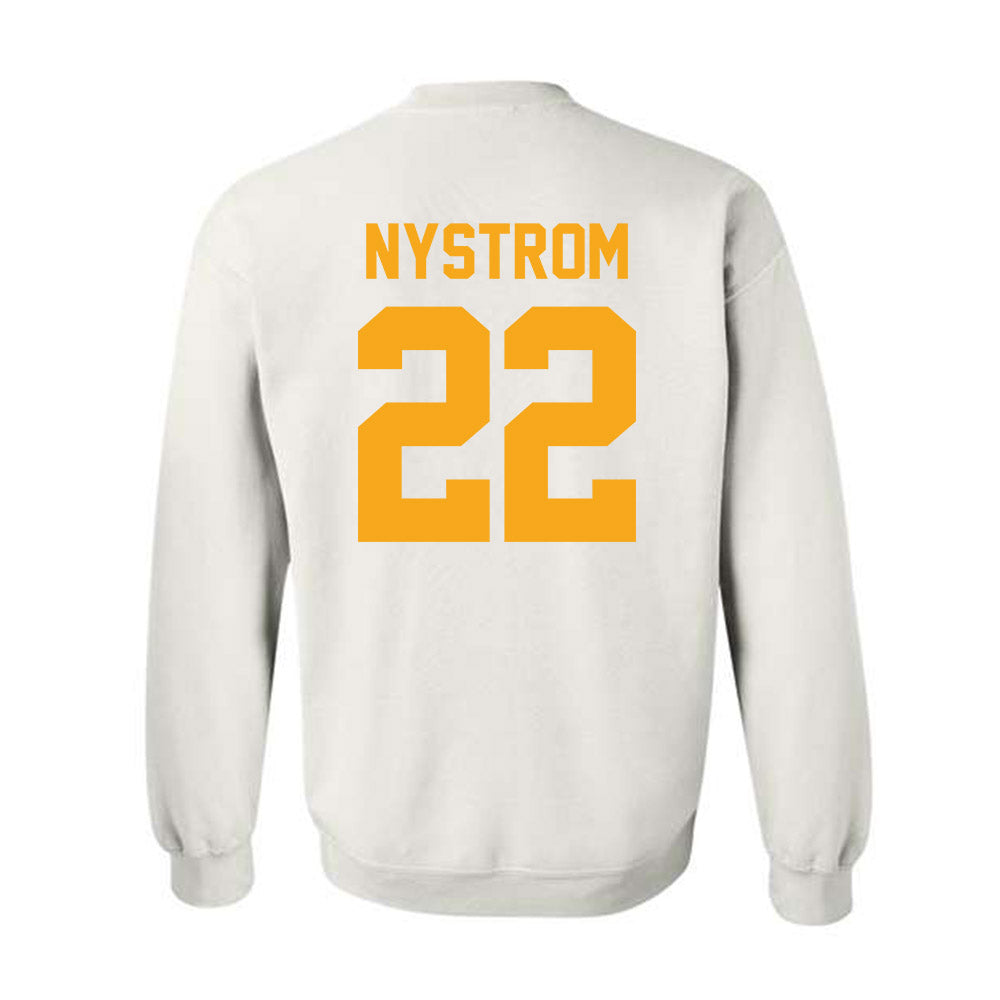 VCU - NCAA Baseball : Chase Nystrom - Classic Shersey Crewneck Sweatshirt-1