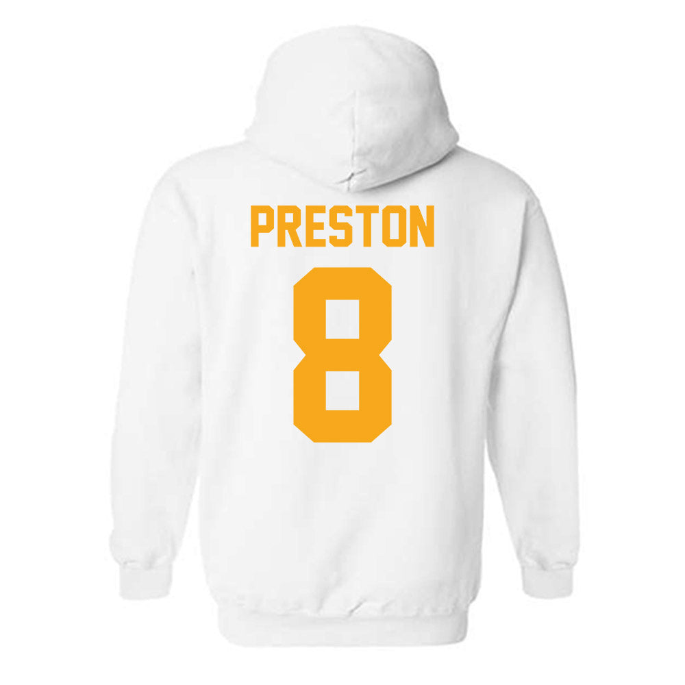 VCU - NCAA Women's Basketball : Daija Preston - Classic Shersey Hooded Sweatshirt-1