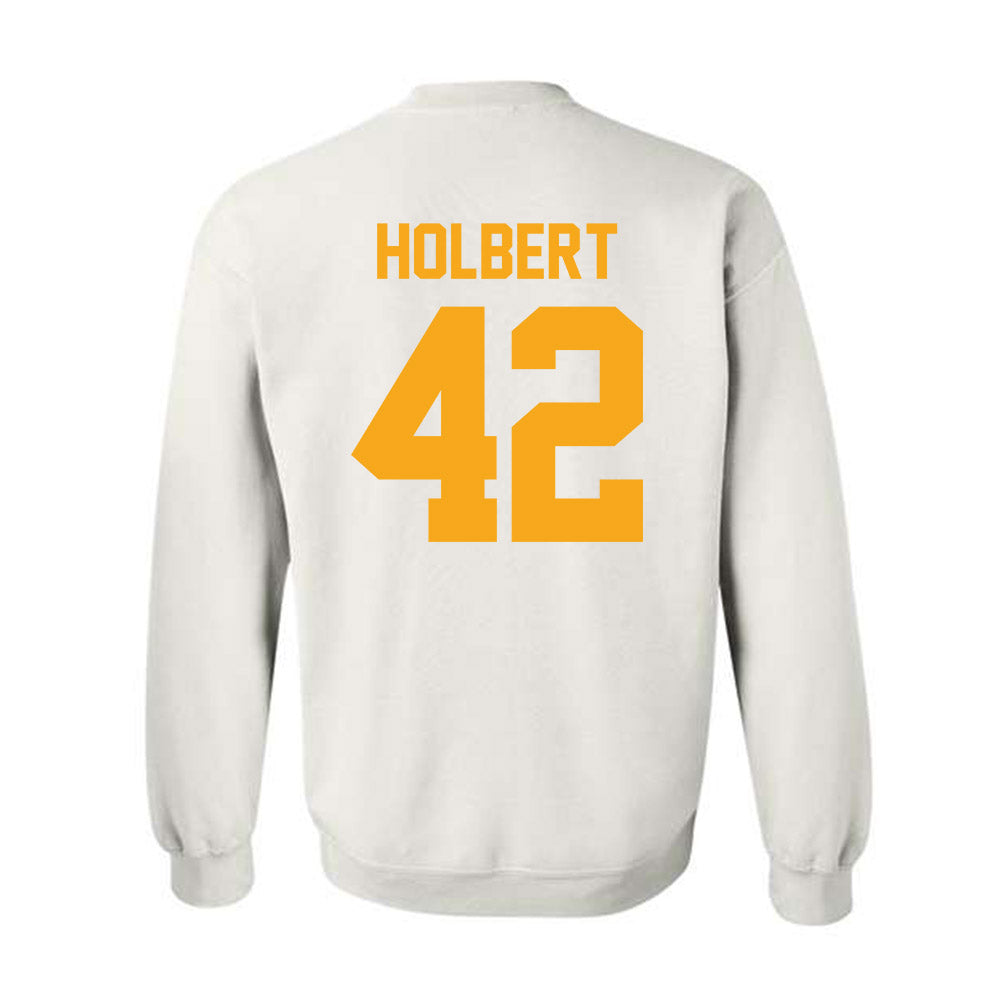 VCU - NCAA Baseball : Elias Holbert - Classic Shersey Crewneck Sweatshirt-1