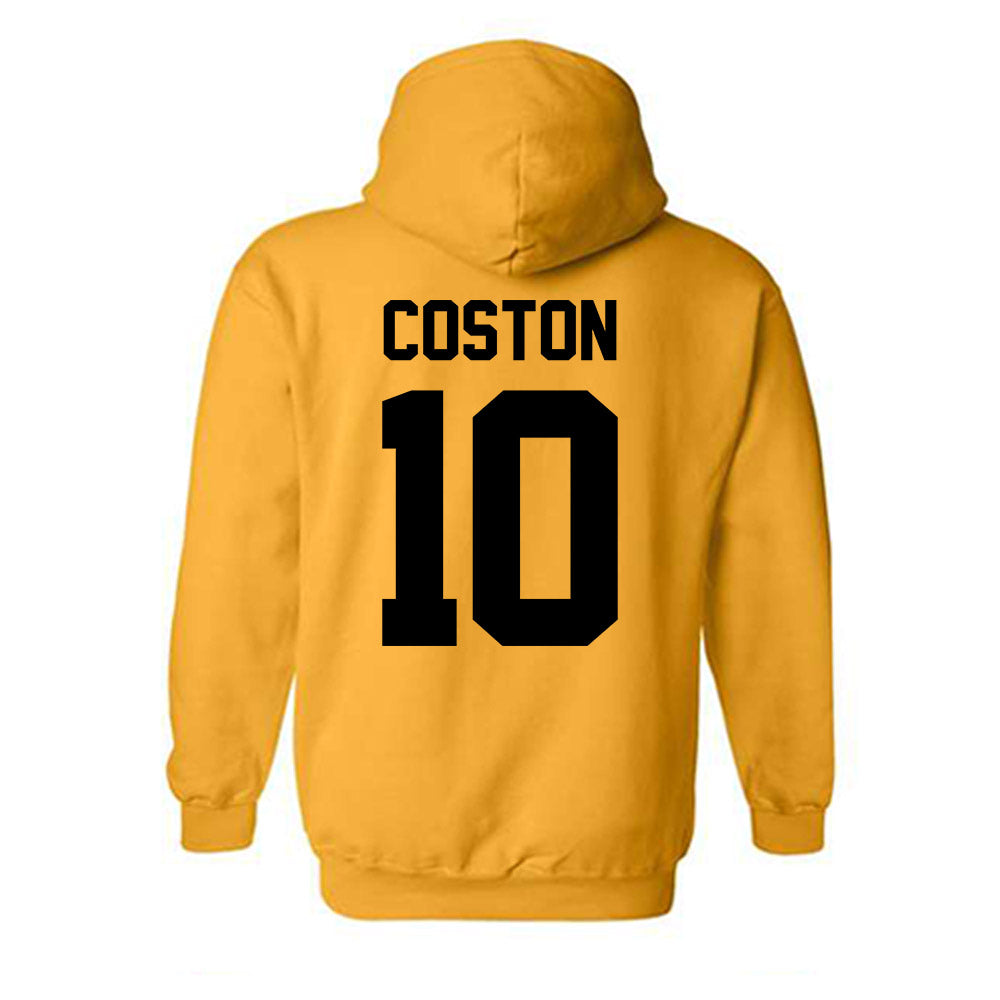 VCU - NCAA Baseball : Elijah Coston - Classic Shersey Hooded Sweatshirt-1