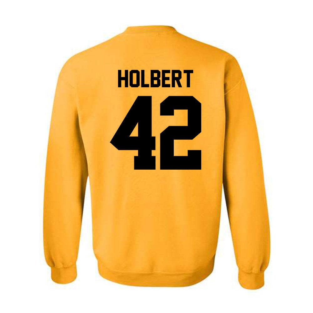 VCU - NCAA Baseball : Elias Holbert - Classic Shersey Crewneck Sweatshirt-1
