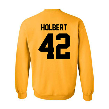 VCU - NCAA Baseball : Elias Holbert - Classic Shersey Crewneck Sweatshirt-1