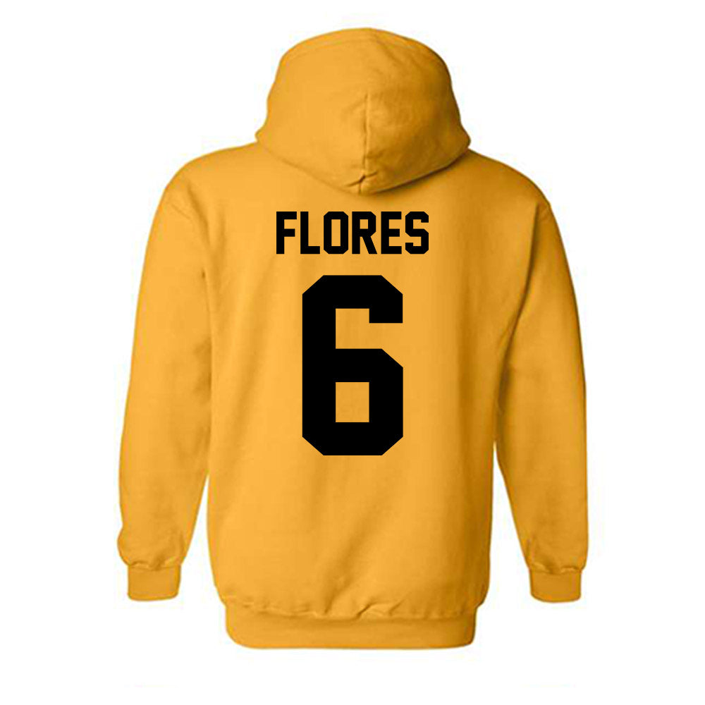 VCU - NCAA Baseball : Nick Flores - Classic Shersey Hooded Sweatshirt