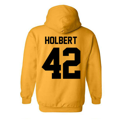 VCU - NCAA Baseball : Elias Holbert - Classic Shersey Hooded Sweatshirt-1