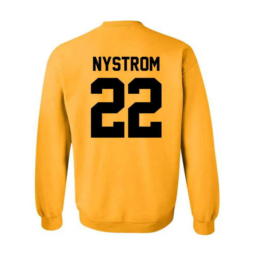 VCU - NCAA Baseball : Chase Nystrom - Classic Shersey Crewneck Sweatshirt-1
