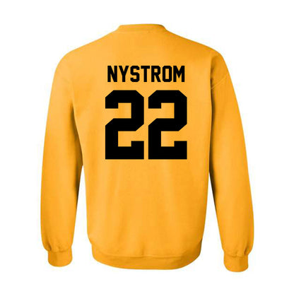 VCU - NCAA Baseball : Chase Nystrom - Classic Shersey Crewneck Sweatshirt-1