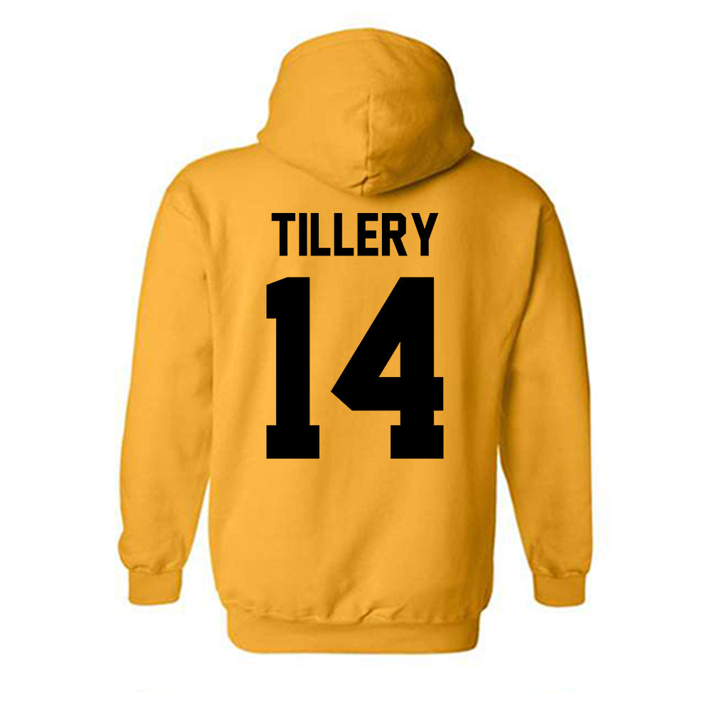 VCU - NCAA Men's Basketball : Jordan Tillery - Classic Shersey Hooded Sweatshirt-1