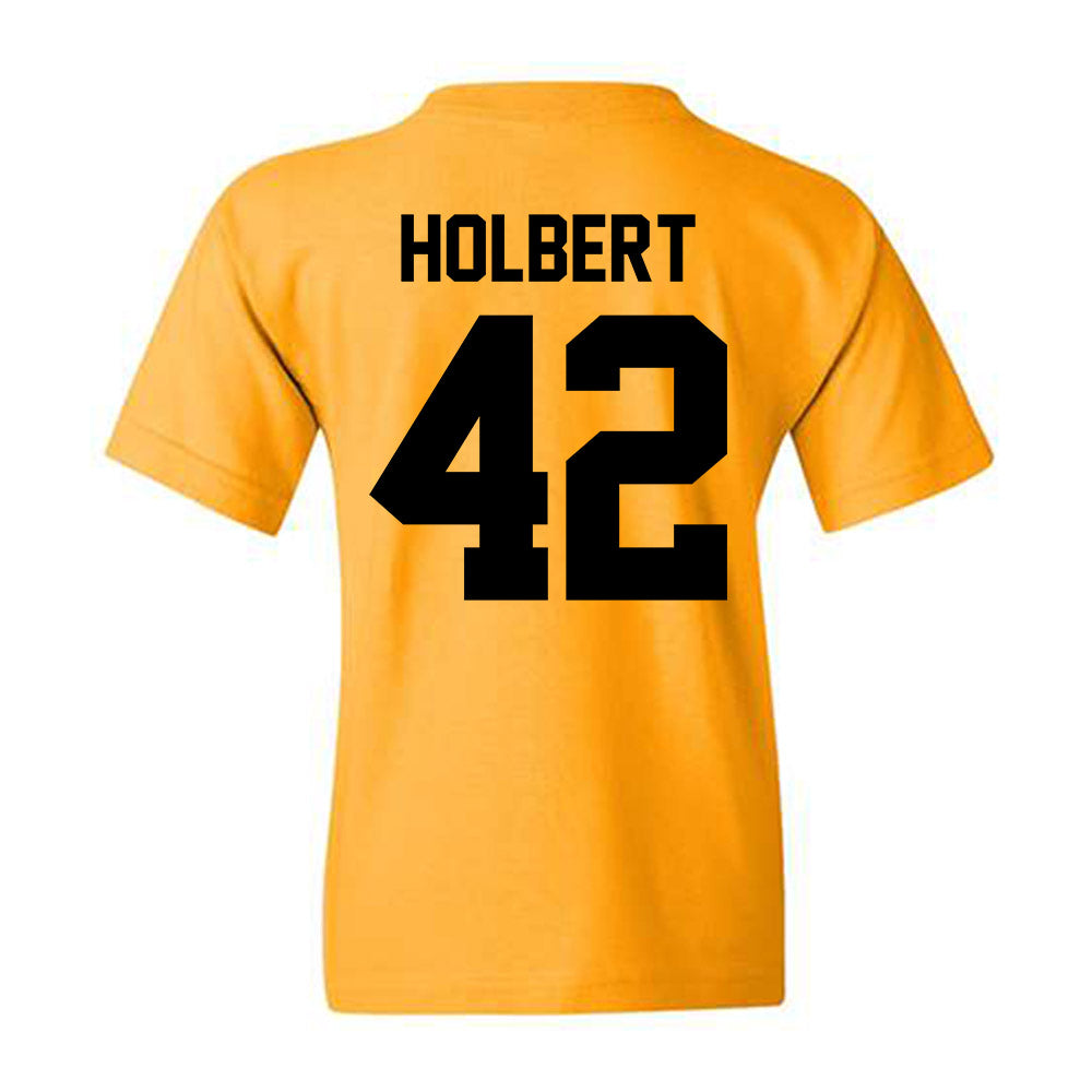 VCU - NCAA Baseball : Elias Holbert - Classic Shersey Youth T-Shirt-1
