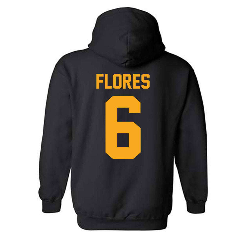 VCU - NCAA Baseball : Nick Flores - Classic Shersey Hooded Sweatshirt