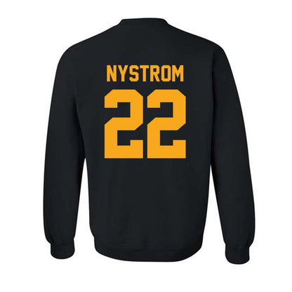 VCU - NCAA Baseball : Chase Nystrom - Classic Shersey Crewneck Sweatshirt-1