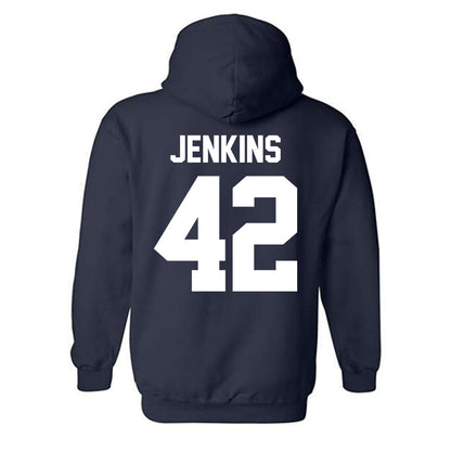 Rice - NCAA Football : DeReyon Jenkins - Classic Shersey Hooded Sweatshirt-1