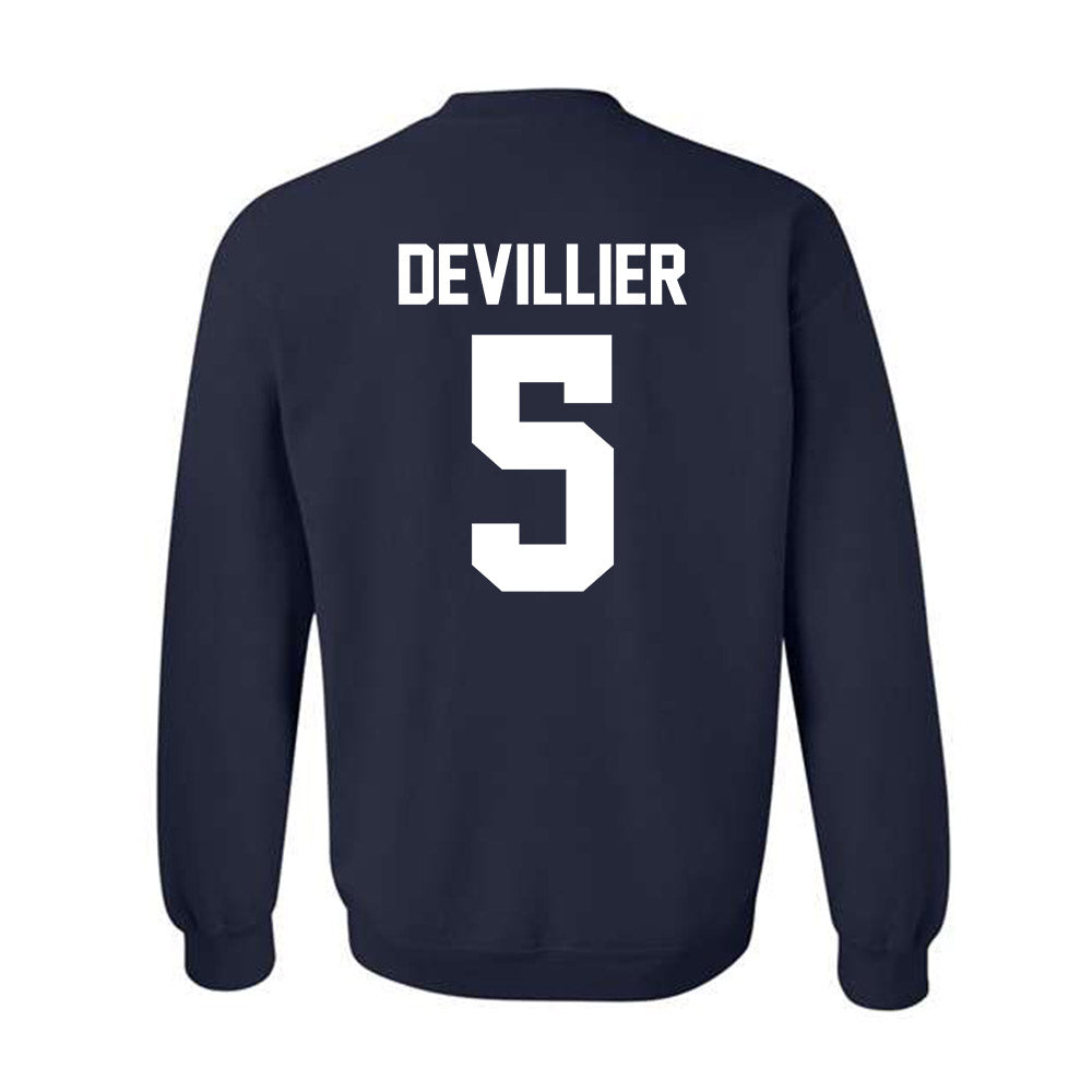 Rice - NCAA Football : Drew Devillier - Classic Shersey Crewneck Sweatshirt-1