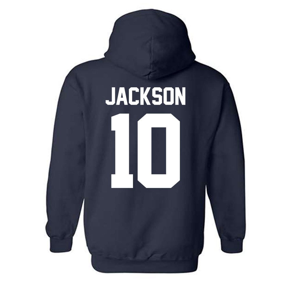 Rice - NCAA Football : Quinton Jackson - Classic Shersey Hooded Sweatshirt