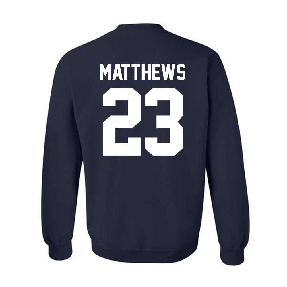 Rice - NCAA Football : Payton Matthews - Classic Shersey Crewneck Sweatshirt-1