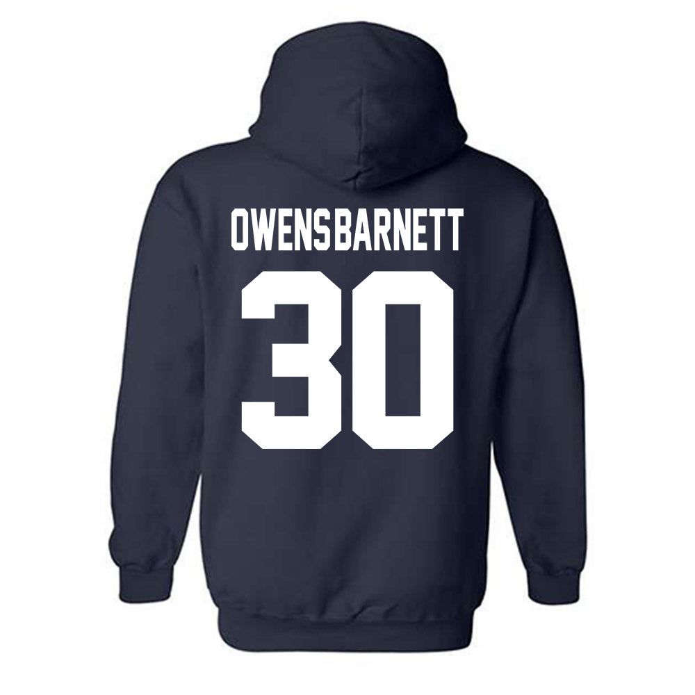 Rice - NCAA Women's Basketball : Jazzy Owens-Barnett - Classic Shersey Hooded Sweatshirt