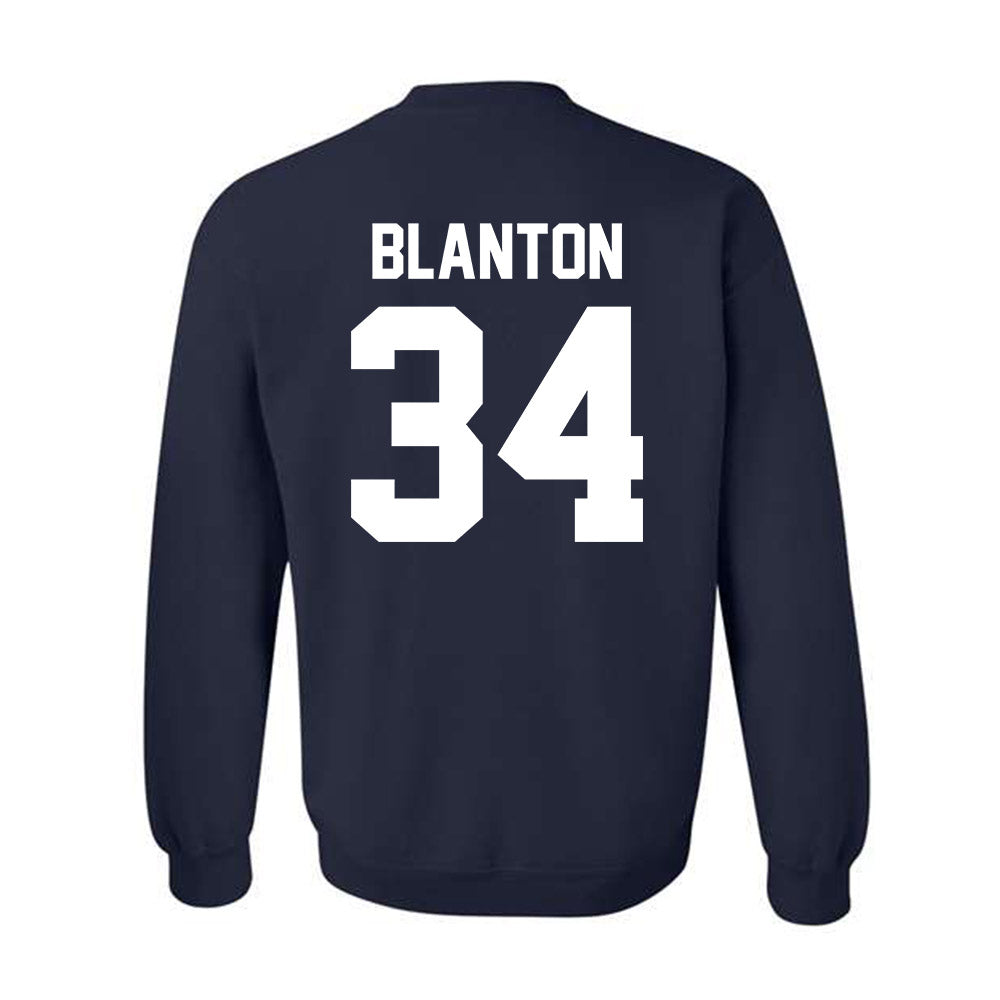 Rice - NCAA Football : Kaleb Blanton - Classic Shersey Crewneck Sweatshirt-1