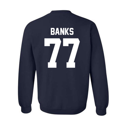 Rice - NCAA Football : Brant Banks - Classic Shersey Crewneck Sweatshirt