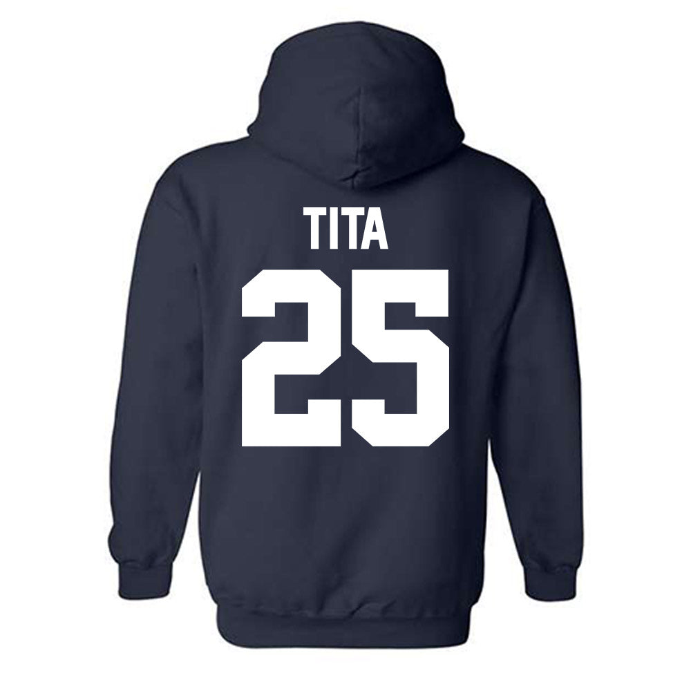 Rice - NCAA Football : Blaise Tita - Classic Shersey Hooded Sweatshirt-1