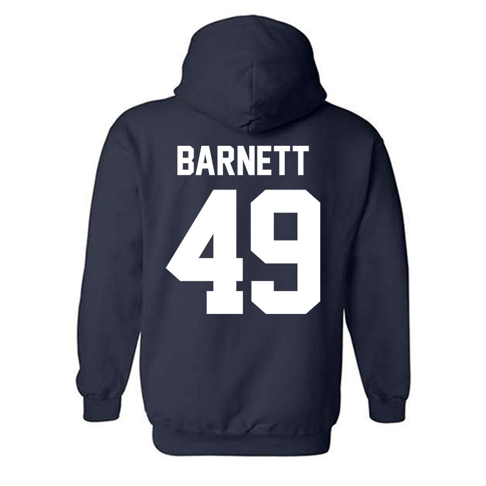 Rice - NCAA Football : Micah Barnett - Classic Shersey Hooded Sweatshirt-1