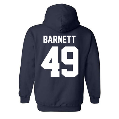Rice - NCAA Football : Micah Barnett - Classic Shersey Hooded Sweatshirt-1